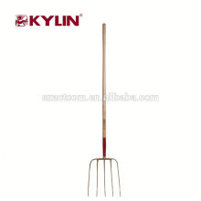 Gardening Hay Horse Harness Manure Fork With Long Wood Handle